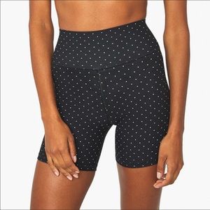 WeWoreWhat polka dot biker shorts XS